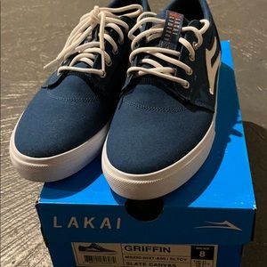 Lakai Slate Canzas Size 8 Shoe